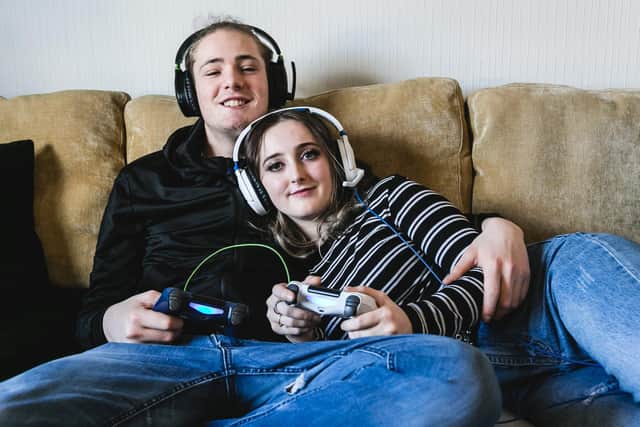 Finlay moved from his home in Leeds to Northern Ireland to be with Sophia.