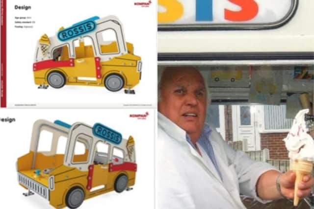 Vittorio Di Mascio - who was known across West Yorkshire as Mr Rossi - died in January.
cc JustGiving