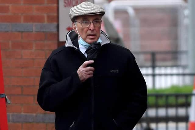 Father Pat Smythe is on trial at Leeds Crown Court accused of historic sex offences against boys.
