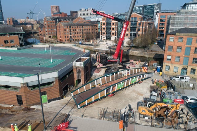 “We feel privileged to work with our long-standing partner, Leeds City Council and the David Oluwale Memorial Association, strengthening community connections, installing this footbridge." said, Gareth Farrier, BAM Nuttall’s North England regional director.