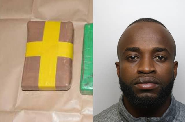 Issa Muvunyi was jailed for six years and five months after police officers found three kilograms of high-purity cocaine worth more than £200,000 when he was stopped in a van on Stanningley Bypass.