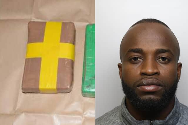 Issa Muvunyi was jailed for six years and five months after police officers found three kilograms of high-purity cocaine worth more than £200,000 when he was stopped in a van on Stanningley Bypass.