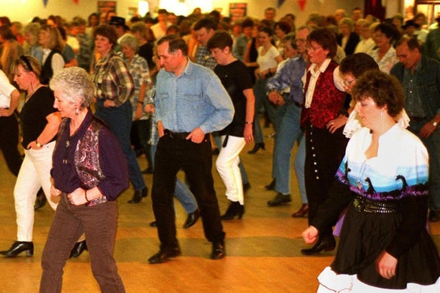 Hundreds enjoyed a line dancing night. organised by your Yorkshire Evening Post at Pudsey Civic Hall.