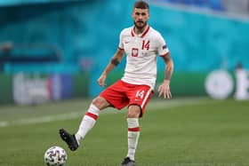QATAR BOUND - Leeds United midfielder Mateusz Klich can begin to look forward to the 2022 World Cup thanks to Poland's 2-0 win over Sweden in the play-off final, a game for which Klich was suspended. Pic: Getty