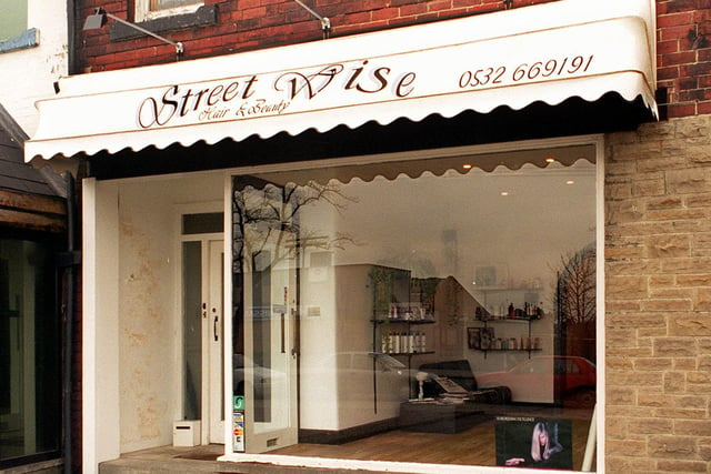 Do you remember Streetwise Hair Design on Street Lane? It is pictured in March 1996.