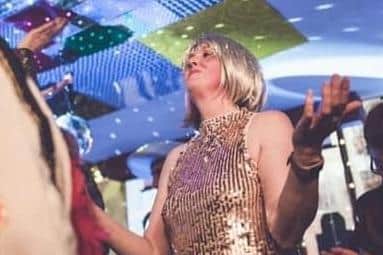 Chemaine Cook, one of the founders of the Party People Project, pictured at a previous disco.