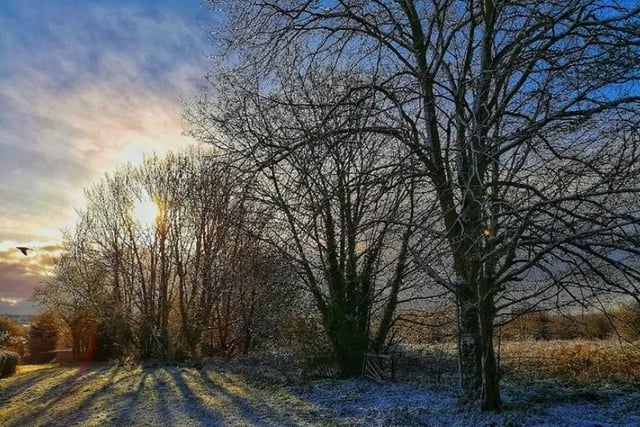 "Snow and sun!!! in Leeds 8 by Victoria Simpson. (Instagram: 
victoria.leeds.girl)