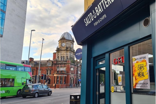 A Saltd & Batterd customer said: "Great family run place, friendly helpful staff. Pleasantly surprised with the generous portions. But best of all was the fish and chips itself ... traditional British fish and chips at its finest."