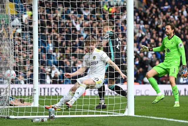 Joe Gelhardt nets Leeds United's winner against Norwich City. Some of our jurors would like to see him start against Southampton. Picture: Michael Regan/Getty Images.
