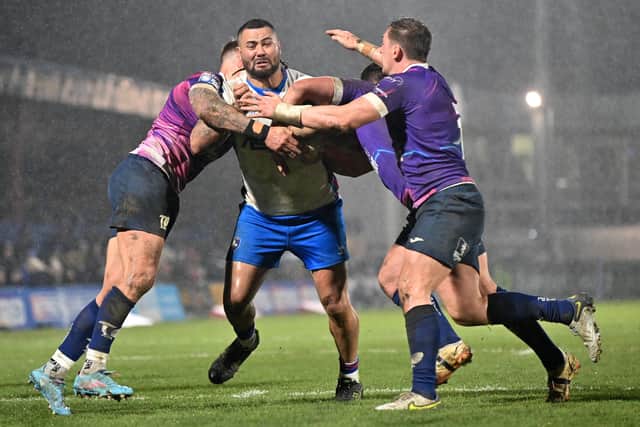 David Fifita is back in the 
Wakefield Trinity squad. Picture: Bruce Rollinson.