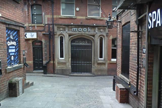 Leighton Wood was found guilty of wounding with intent after he stabbed a man in the chest outside Mook Bar.