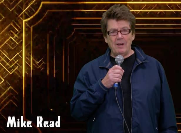 Mike Read hosts the Heritage Chart Show celebrating hits from years gone by. Picture: Latest TV