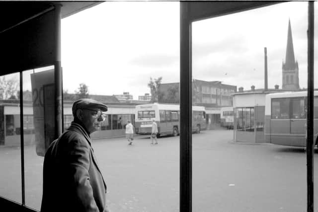 A scene at Wakefield bus station captured by Robert Broad.