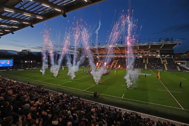 Unfortunately, the fireworks are coming before kick-off at Headingley this season. Picture by Bruce Rollinson.