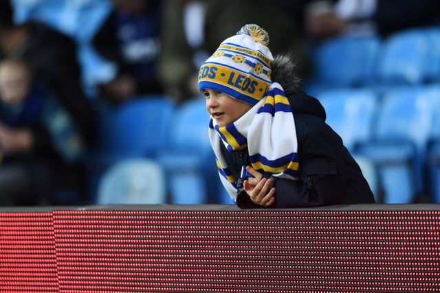 Looking on as Leeds United face the Saints.