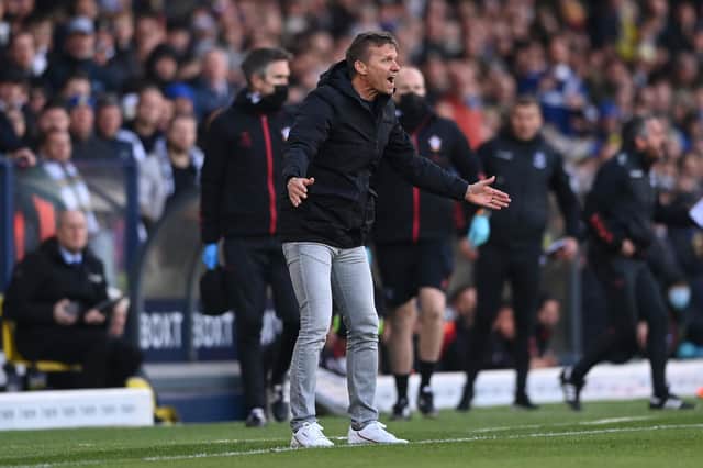 RUN INS COMPARED: Of Leeds United under boss Jesse Marsch, above, and the other six teams in the bottom seven of the Premier League table. Photo by Stu Forster/Getty Images.