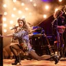 The riotous Hedwig and the Angry Inch at Leeds Playhouse, directed by Jamie Fletcher and starring drag queen Divina De Campo.