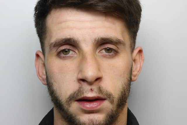 Thomas Smith was jailed for three years and eight months at Leeds Crown Court for stalking and assaulting his former partner.