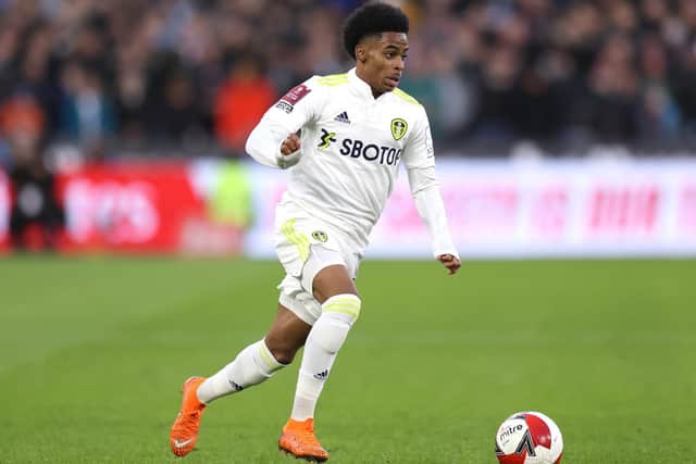 TOP PROSPECT - Crysencio Summerville scored a hat-trick for Leeds United Under 23s against Crystal Palace at Elland Road on Monday night. Pic: Getty