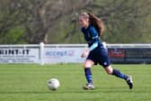 Brighouse Town Ladies' Kayleigh Bamforth. Picture: Bruce Fitzgerald.