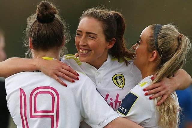 Leeds United Women's captain Catherine Hamill. Picture: Leeds United.