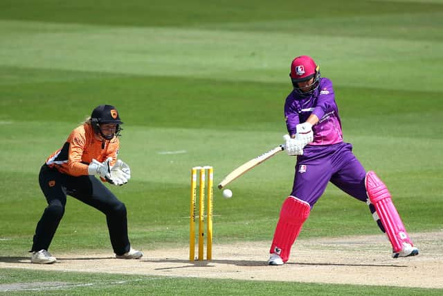 Top Gunn: Former Northern Diamonds player Jenny Gunn will play for Northern Superchargers in this season's The Hundred. (Photo by Charlie Crowhurst/Getty Images)