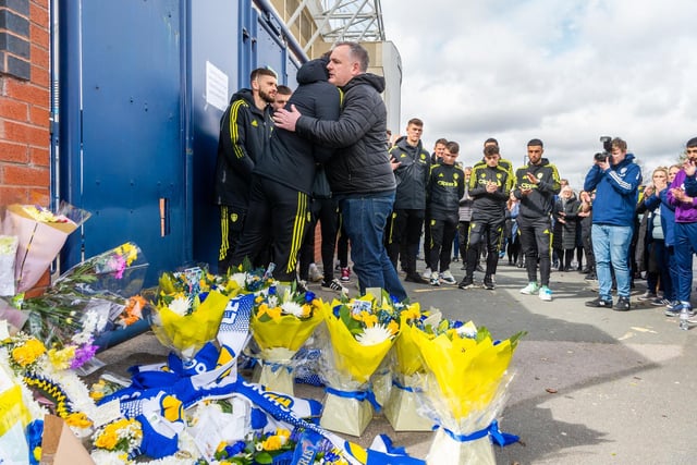 A memorial service was held at Elland Road, in memory of Chris Loftus and Kevin Speight