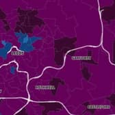 Here are the Leeds areas with the highest Covid infection rates (Photo: Gov.uk)
