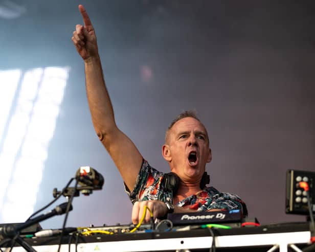 Fatboy Slim. Picture: Getty Images.