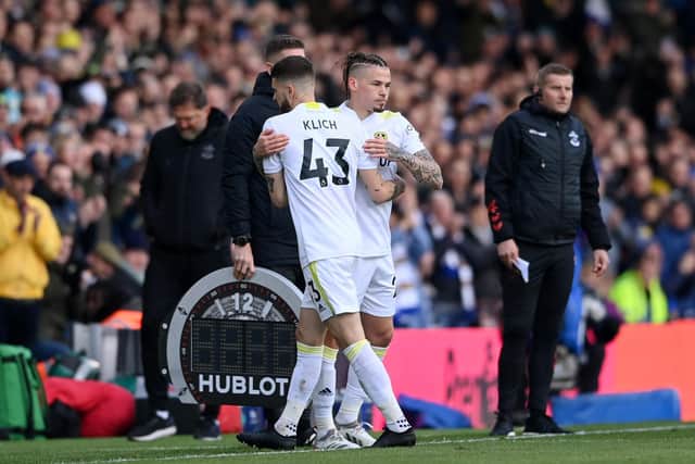 BIG RETURN - Kalvin Phillips made his first appearance for almost four months last weekend and is honing in on his Leeds United starting place. Pic: Getty