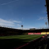 SATURDAY SHOWDOWN: As relegation battlers Watford and Leeds United lock horns at Vicarage Road, above. Photo by Steve Bardens/Getty Images.