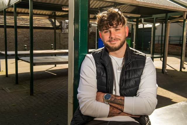 Jack Stocks, 25, appears on Open House: The Great Sex Experiment - a raunchy new Channel 4 show (Photo: Bruce Rollinson)