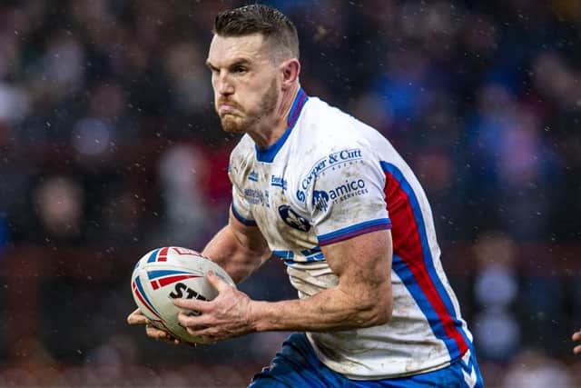 Wakefield Trinity's Lee Gaskell is in contention to play against Wigan Warriors. Picture: Tony Johnson.