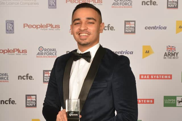 Muhammed Uddin, 22, started an apprenticeship with Yorkshire Housing just weeks after finishing school