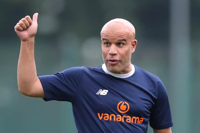 Guiseley joint-manager Marcus Bignot. Picture: George Wood/Getty Images.