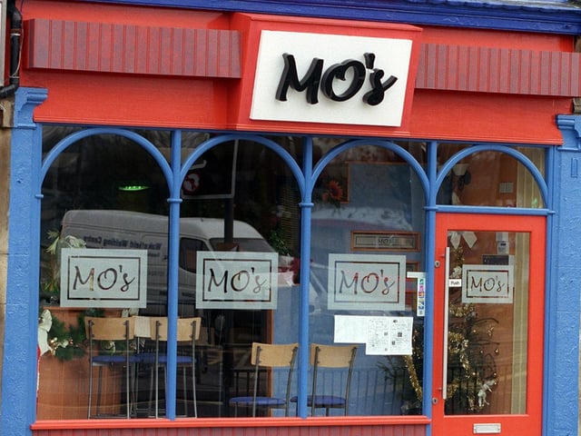 Do you enjoy a meal here back in the day? Mo's restaurant on The Green pictured in December 1998.