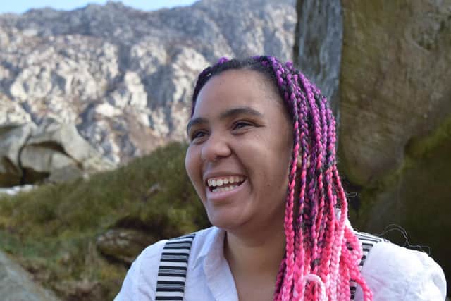 Lira Lewis, who has dyslexia and dyspraxia, faced bullying at school but saw her confidence grow after taking on the scheme’s challenges. Picture: Nyah Lowe.