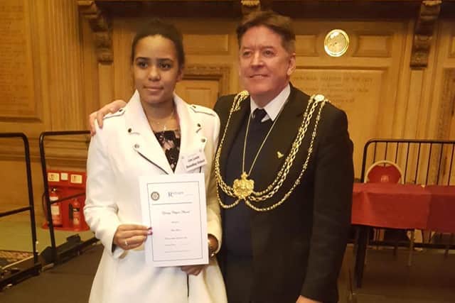 Lira was encouraged to sign up to the Duke of Edinburgh scheme to help boost her confidence and went on to achieve all three levels - bronze, silver and gold.