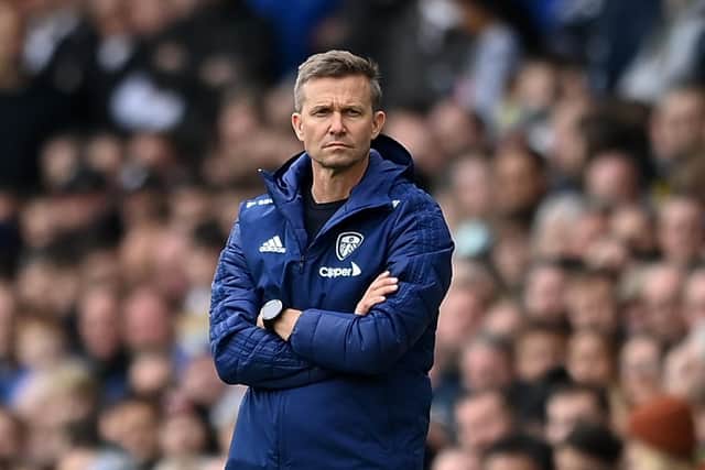 Leeds United head coach Jesse Marsch. Pic: Michael Regan.