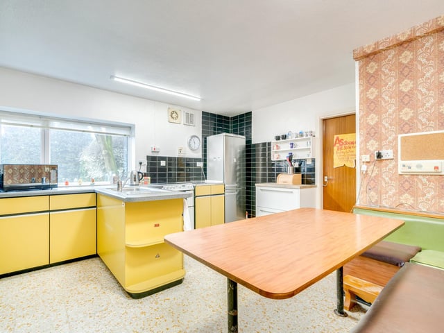 The property was built in the 1970s and is a five-bedroom detached home.