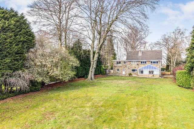 Dacre, Son & Hartley say there is potential (subject to consents) to extend or remodel an existing five bedroom detached family home or newly build an individual contemporary dwelling.