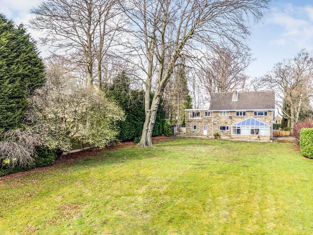 Dacre, Son & Hartley say there is potential (subject to consents) to extend or remodel an existing five bedroom detached family home or newly build an individual contemporary dwelling.
