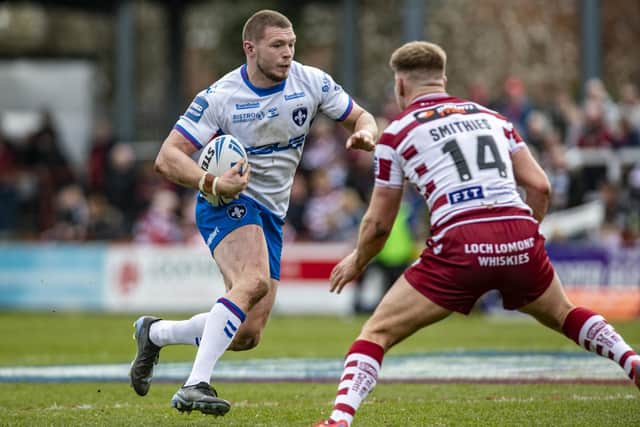 James Batchelor misses this week's derby after suffering a calf muscle injury agianst Wigan. Picture by Tony Johnson.