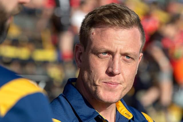 Ryan Carr is among then coaches linked with Rhinos' vacancy. Picture by Bruce Rollinson.