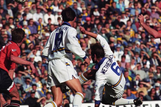 Enjoy these photo memories of David Wetherall in action for Leeds United. PIC: Varley Picture Agency