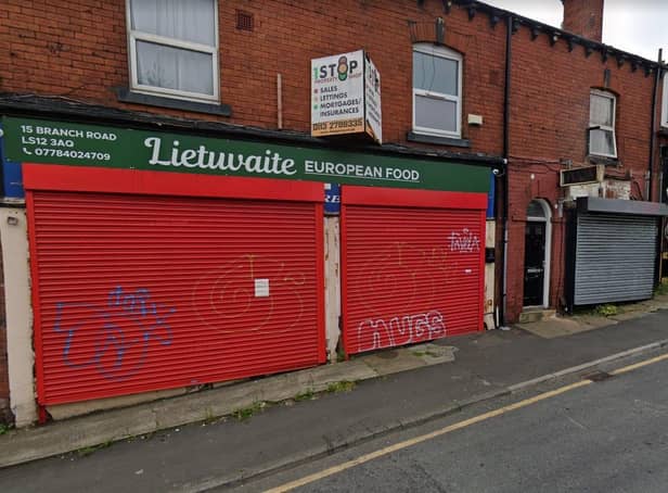 The shop, in Branch Road, wants an alcohol licence.