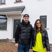 Ara and Amalya Mikailian have completely transformed a property in Broadway, near Temple Newsam, from its "dire state" into a clean and modern home. Photos: Bruce Rollinson.