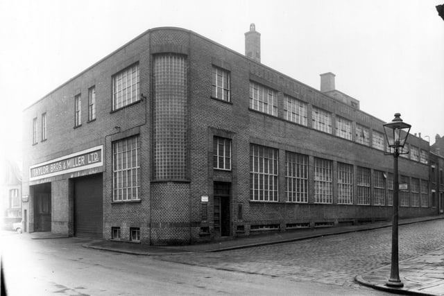 Did you work her back in the day? Taylor Bros. and Miller Ltd on Manor Street builders and plumbers merchants pictured in January 1961. Enfield Road is on the right.