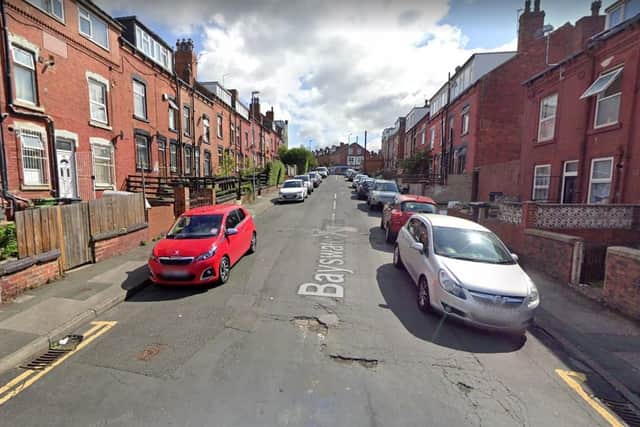 Cannabis dealer Arfan Karimi was arrested when police raided a house on Bayswater Terrace, Harehills.