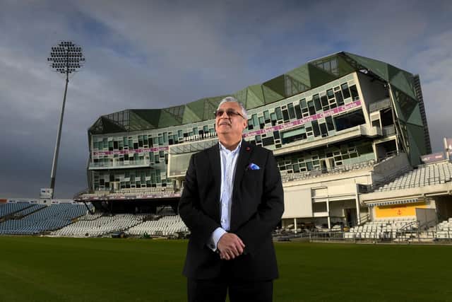 Yorkshire CCC chair Lord Kamlesh Patel